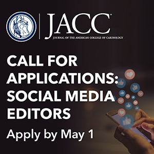 Become a JACC Social Media Editor  